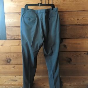 Express Extra Slim Dusty Blue Wool-Blend Modern Tech Suit Pant size 36x30